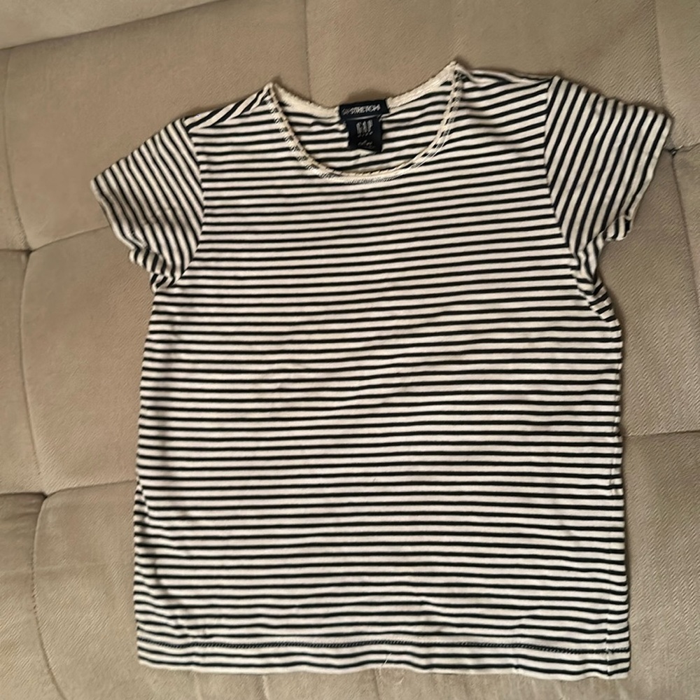 Gap kids spriped stretch t-shirt
